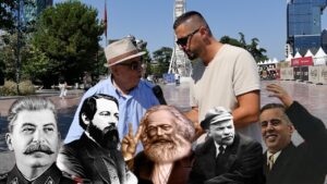 Komunizmi është e ardhmja e njerëzimit!  5 udhëheqës ka pasur bota, një ndër to ka qenë Evner Hoxha