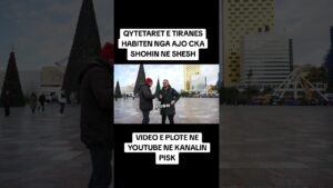 GAZETARI HABITET NGA AJO CFARE GJEN NE SHESHIN SKENDERBEJ   #pisk #viralvideo #viralshorts