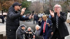“O zoti Trump,o florini botës”, Goni Ijes i premton këngë presidentit të SHBA kur t’i vijnë pllumbat